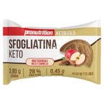 ProNutrition Sfogliatina Keto Multicereali Mela e Cannella | Snack Proteico Chetogenico | 50 g
