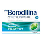 Neoborocillina Antisettico Orofaringeo 16 Pastiglie Mentolo Eucaliptolo