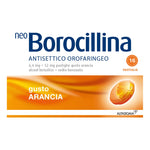 Neoborocillina Antisettico Orofaringeo 16 Pastiglie Arancia