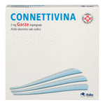 Connettivina Garze Impregnate 2mg 10 x 10cm 10 Pezzi