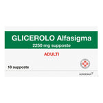 Glicerolo Adulti 18 Supposte 2250mg - Alfasigma
