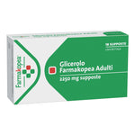 GLICEROLO FARMAK*18SUPP 2250MG