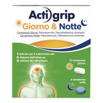 Actigrip Giorno e Notte Compresse per Raffreddore Febbre e Influenza