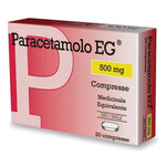 Paracetamolo 500mg | Antipiretico Analgesico | 20 Compresse EG