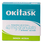 OKiTask | Antinfiammatorio e Analgesico | 20 Bustine Granulato Orosolubile 40mg
