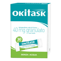 OKiTask | Antinfiammatorio e Analgesico | 30 Bustine Granulato Orosolubile 40mg