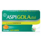Aspigoladol 16 Pastiglie Gusto Arancia