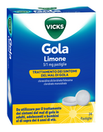 VICKS GOLA*24PAST 5+1MG LIMONE