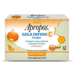 Apropos Gola Defens C | Protezione Gola con Vitamina C Gusto ACE | 20 Pastiglie