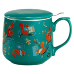 Neavita Infusiera Herbarium Filtro Acciaio Verde 400ml