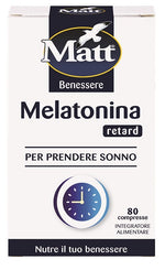 MATT BEN MELATONINA RETAR80CPR