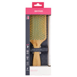 Beter Bamwood Paddle Cushion Brush | Spazzola Setole Nylon Anti Rottura Capelli | S