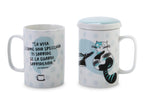 Neavita TISANE & PAROLE Infusiera Ceramica Sorriso 350ML