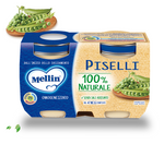 MELLIN OMOG PISELLI 2X125G