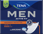Tena Men Livello 3 - Pannoloni Incontinenza Sagomati Maschili Pacco Doppio 2 x 8 Pezzi
