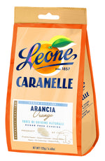 Leone Caramelle Senza Zucchero Arancia Sacchetto 125g