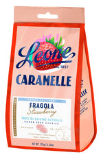 Leone Caramelle Senza Zucchero Fragola Sacchetto 125g