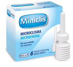 Miniclis Adulti microclisma lassativo 6 pezzi da 9 g