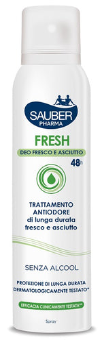 SAUBER FRESH DEO SPRAY 150ML