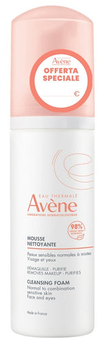 Avène | Mousse Detergente Viso Pelle Mista | 150 ml