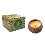 Himalaya Candela Artigianale Noce di Cocco Lemongrass | Naturale Ecologica | 350 g