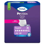 TENA PANTS NIGHT SUPER M 10PZ