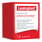 Leukoplast Elastomull Half - Benda Elastica Coesiva Compressione Forte 6cm x 4m