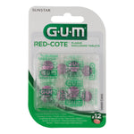 GUM Red-Cote 824 | Pastiglie Rivelatrici di Placca | 12 Pastiglie