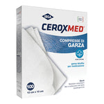 GARZA CEROXMED 10X10CM COT 100