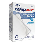 Ceroxmed Garza Sterile | Compresse Cotone Medicazione | 18x40cm 12 Pezzi