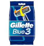 Gillette Blue 3 Lamette Usa & Getta 4 Pezzi