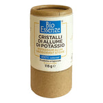 Bio Essenze Deodorante Allume Potassio Cristalli Stick 120g