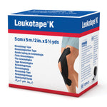 Leukoplast Leukotape K - Cerotto Elastico Per Taping Nero 5cm X 5mt