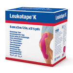 Leukoplast Leukotape K - Cerotto Elastico Per Taping Rosa 5cm X 5mt