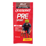 Enervit Pre Sport Jelly Cola Caffeina | Gelatina Pre-Allenamento | 45 g