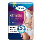 Tena Silhouette Blanc Normal L Vita Bassa - Mutandine Assorbenti Bianca 10 pezzi