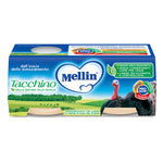 MELLIN OMOG TACCHINO 2X80G