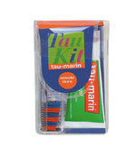 Tau Marin Kit Viaggio Spazzolino Setole Dure + Dentifricio