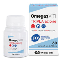 Massigen Omega 3 Tripla Azione 3 60 Perle