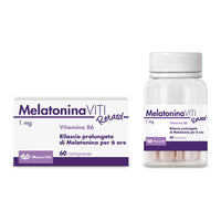 Marco Viti - Melatonina Retard 1mg E Vitamina B6 60 Compresse Rilascio Prolungato