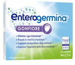 Enterogermina Gonfiore | Integratore Probiotici Enzimi ed Estratti Vegetali | 10 Bustine