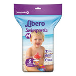 Libero Swimpants Pannolini Bambini Taglia M 6 Pezzi