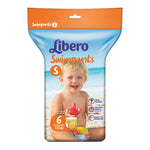 Libero Swimpants Pannolini Bambini Taglia S - 7-12Kg 6 Pezzi