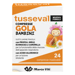 Tusseval Gola Bambini 24 Compresse Masticabili