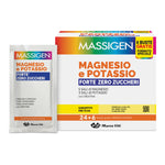 Massigen Magnesio E Potassio Forte Zero Zuccheri 24 Bustine + 6 In Omaggio