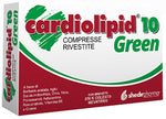 Cardiolipid 10 Green | Integratore Colesterolo Berberina e Aglio | 30 Compresse Rivestite