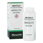 Marco Viti Talco Mentolato | Rinfrescante Assorbente Lenitivo | 100 g