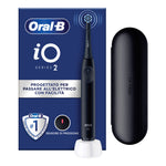 Oral-B iO Serie 2 Night Black | Spazzolino Elettrico Ricaricabile 3 Intensità | 1 Pezzo + Testina + Custodia
