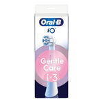Oral-B iO Gentle Care White | Testine Ricambio Spazzolino Elettrico | 3 Pezzi