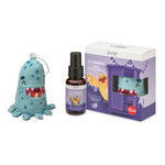 Purae Cofanetto Bensonno | Spray Scaccia Mostri + Peluche Trudi Turchese | 50ml
